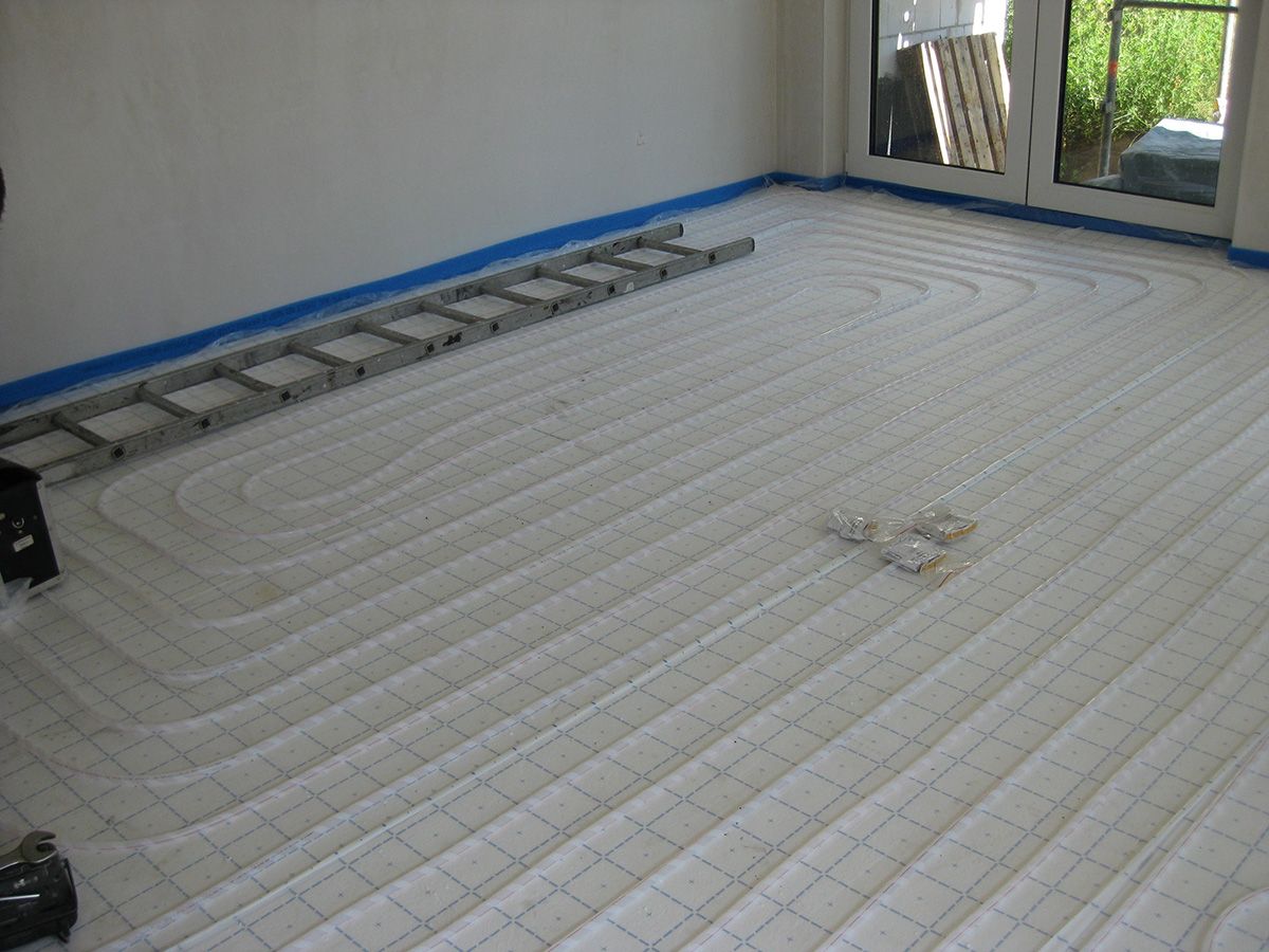 Fußbodenheizung