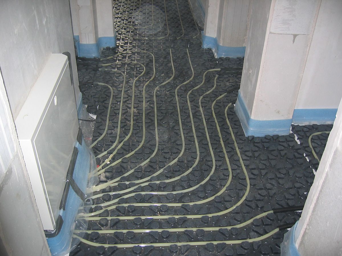 Fußbodenheizung