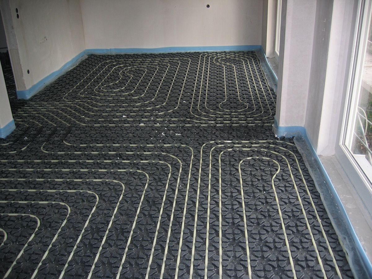 Fußbodenheizung