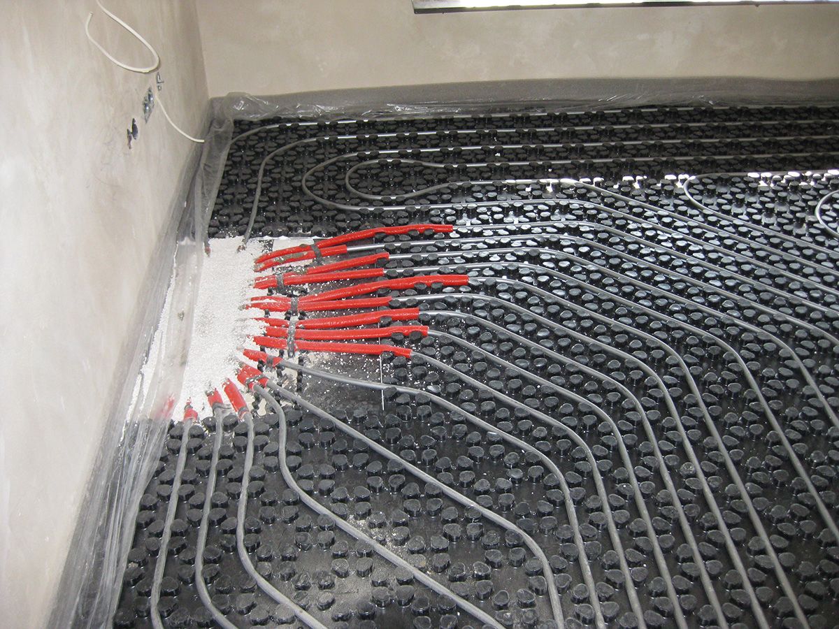 Fußbodenheizung