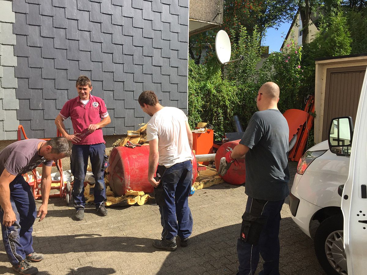 Mitarbeiter bei der Arbeit