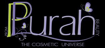 Logotipo da Pura Beauty, o universo de cosméticos. 