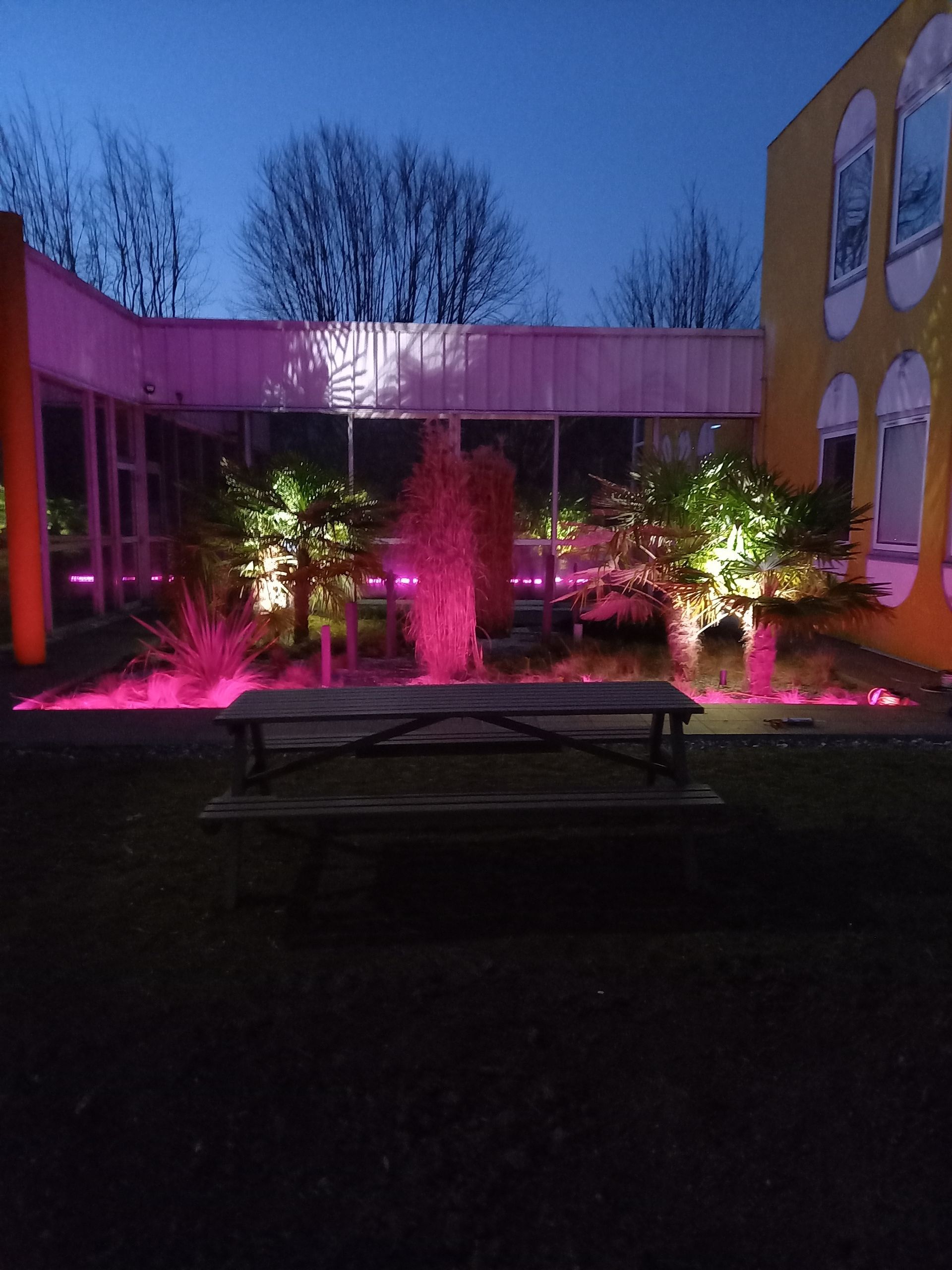 Installation d'un éclairage extérieur