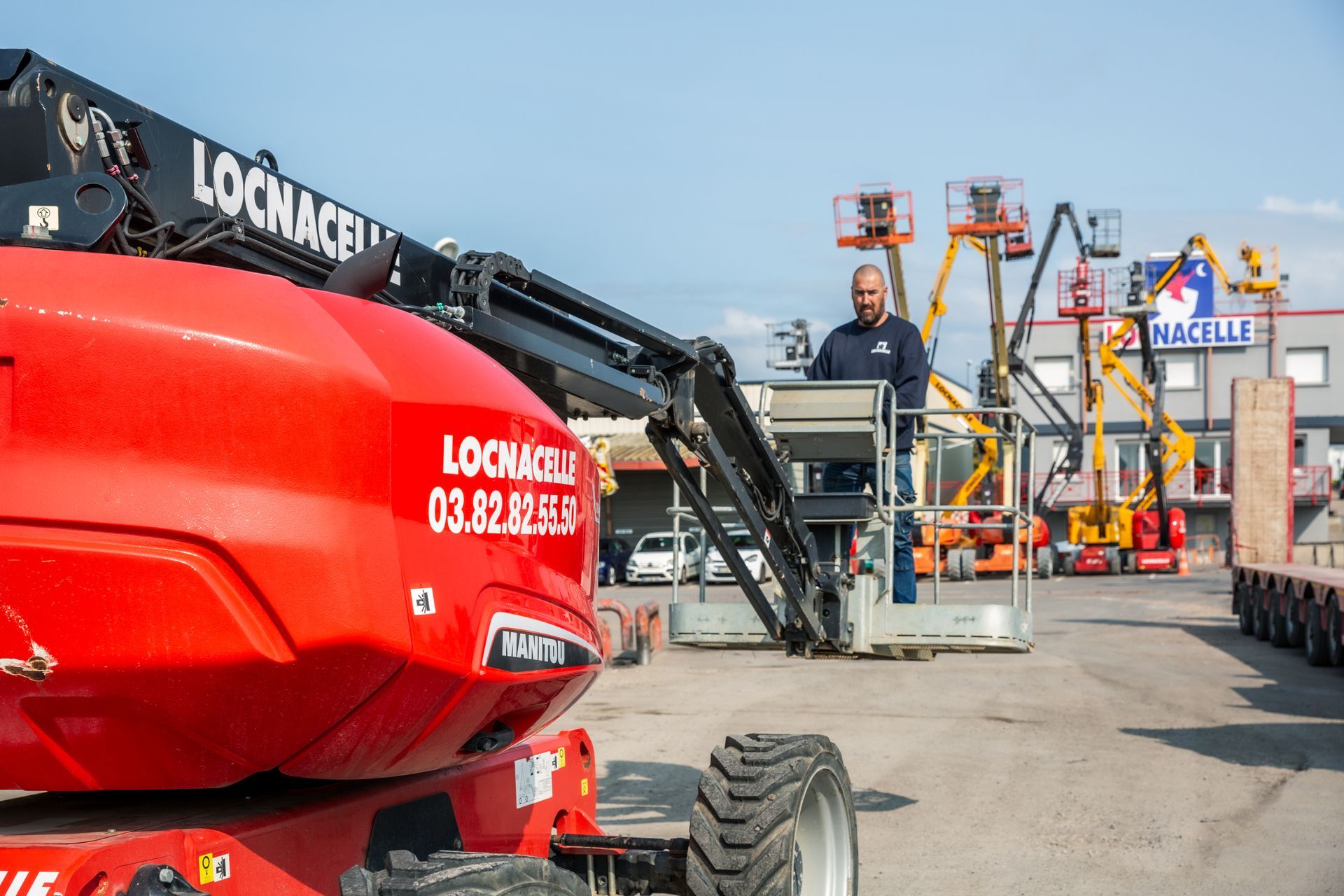 Différents modèles de nacelle