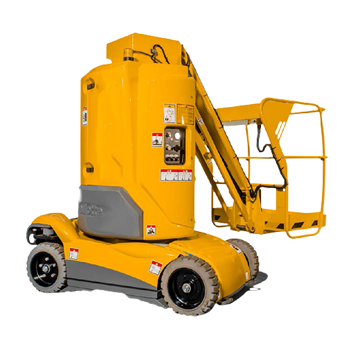 Nacelle à mât jaune