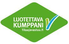 luotettava kumppani -logo