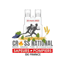 Logotype partenaire épreuve sportive Cross national des Sapeurs-Pompiers de France