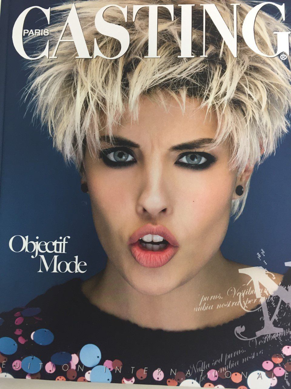 Couverture magazine Casting