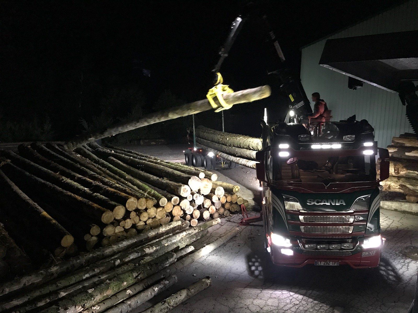 Notre camion en route