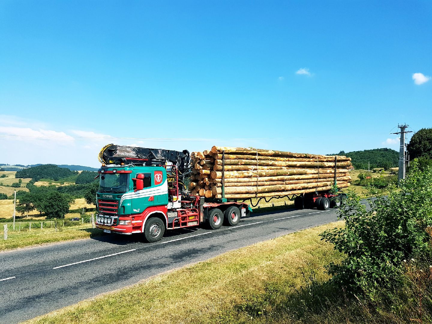 Transport routier et forestier à Champ-le-Duc