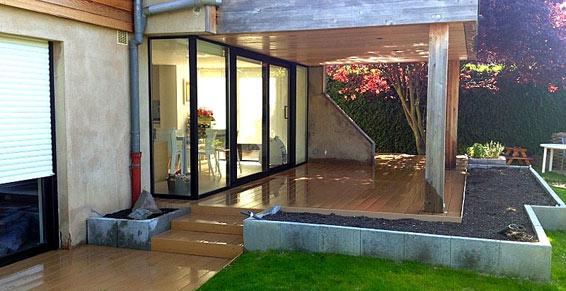 Terrasse en composite Géolam