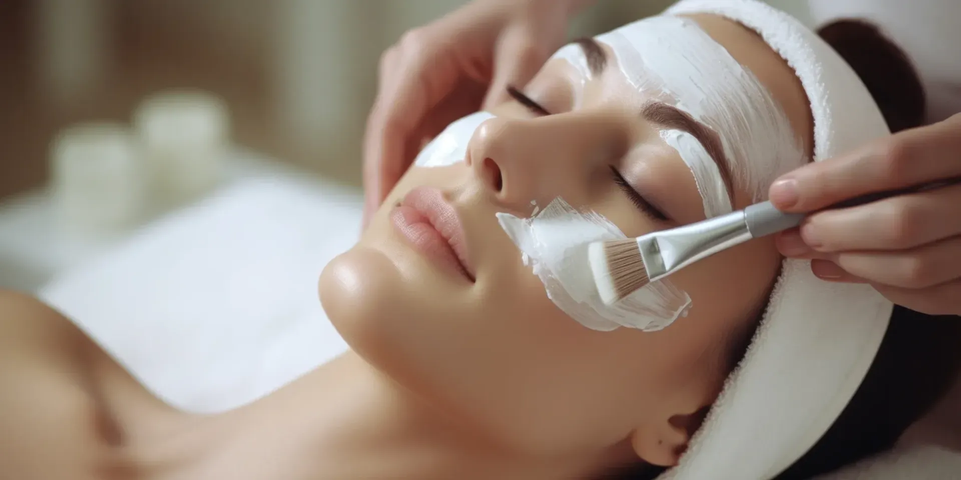 Primer plano del rostro de una persona; ojos marrones, pestañas y cejas oscuras, piel clara.