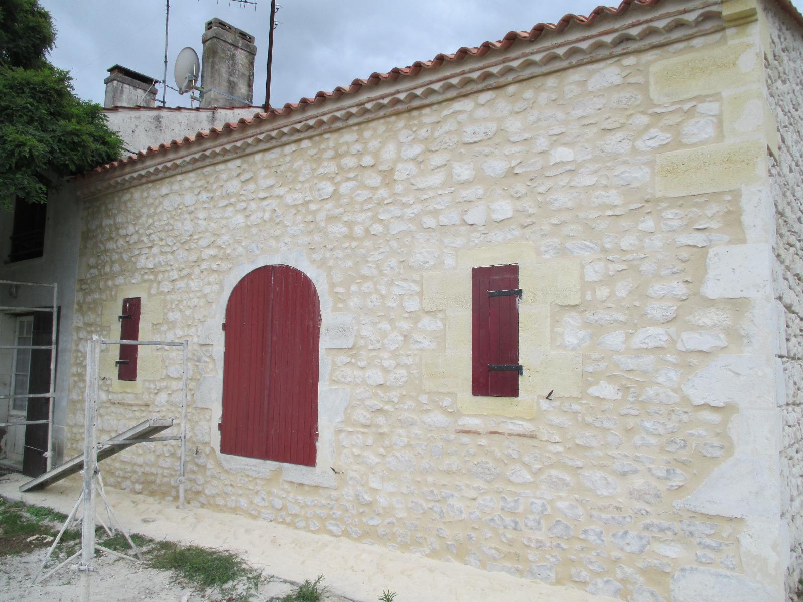 Rejointoiement de moellons