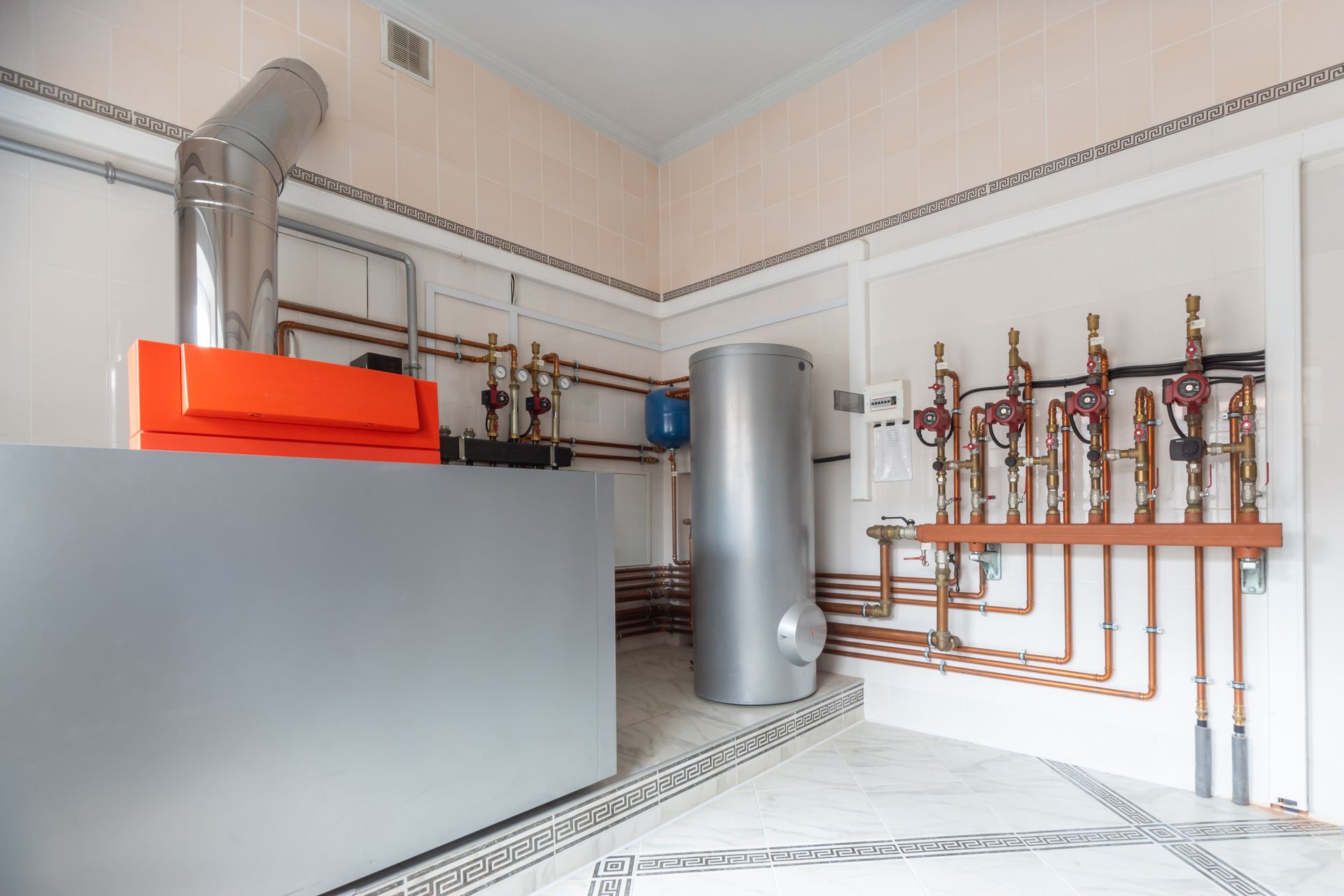 Un ballon thermodynamique installé dans la buanderie