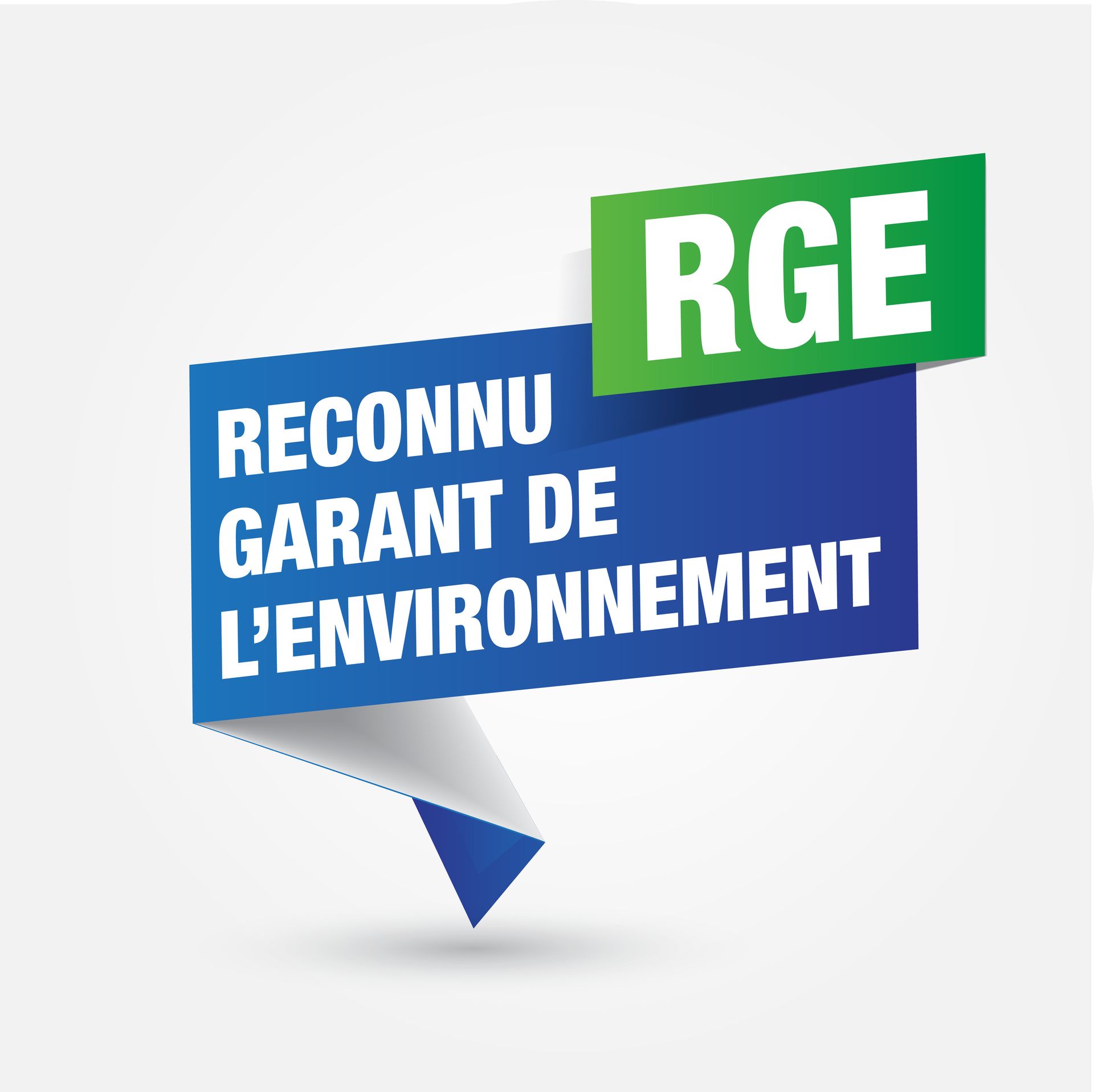 Logo RGE : Reconnu Garant de l'Environnement