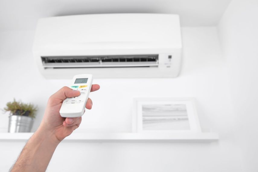 Un réglage d'une climatisation