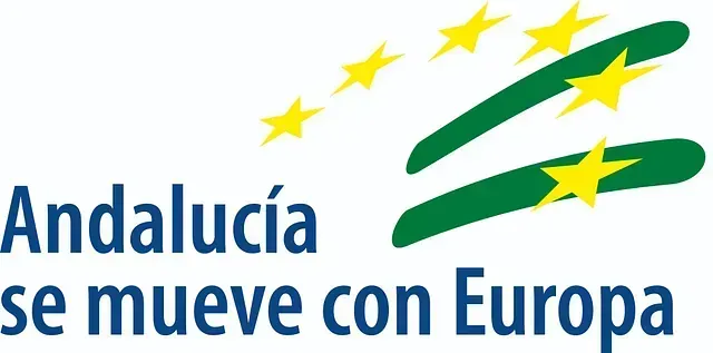 A logo for andalucia se mueve con europa