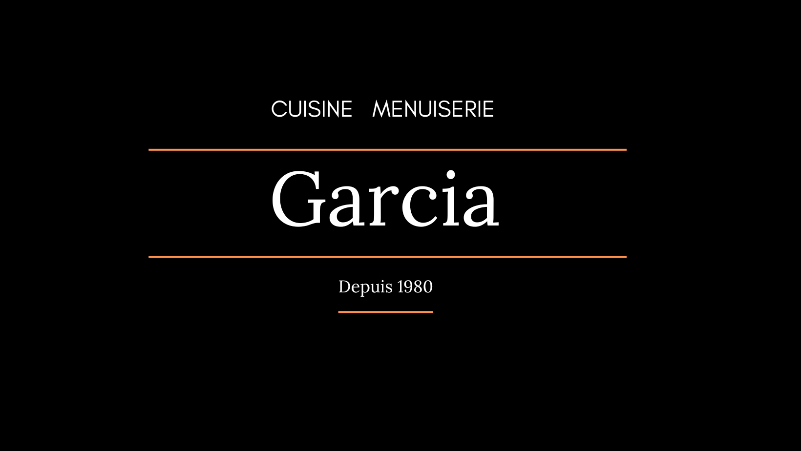 Logo Cuisine Menuiserie Garcia