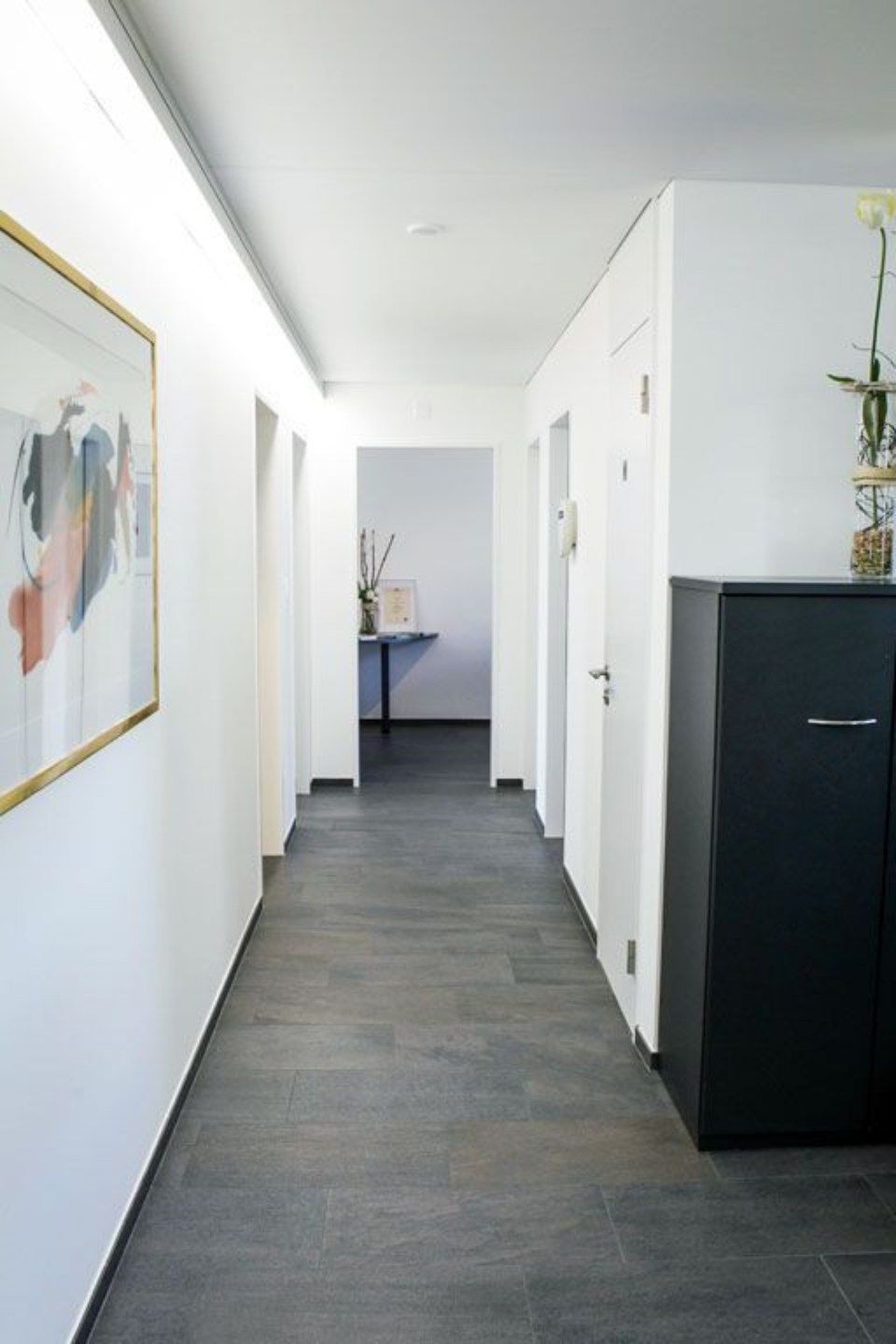 Flur in der Praxis