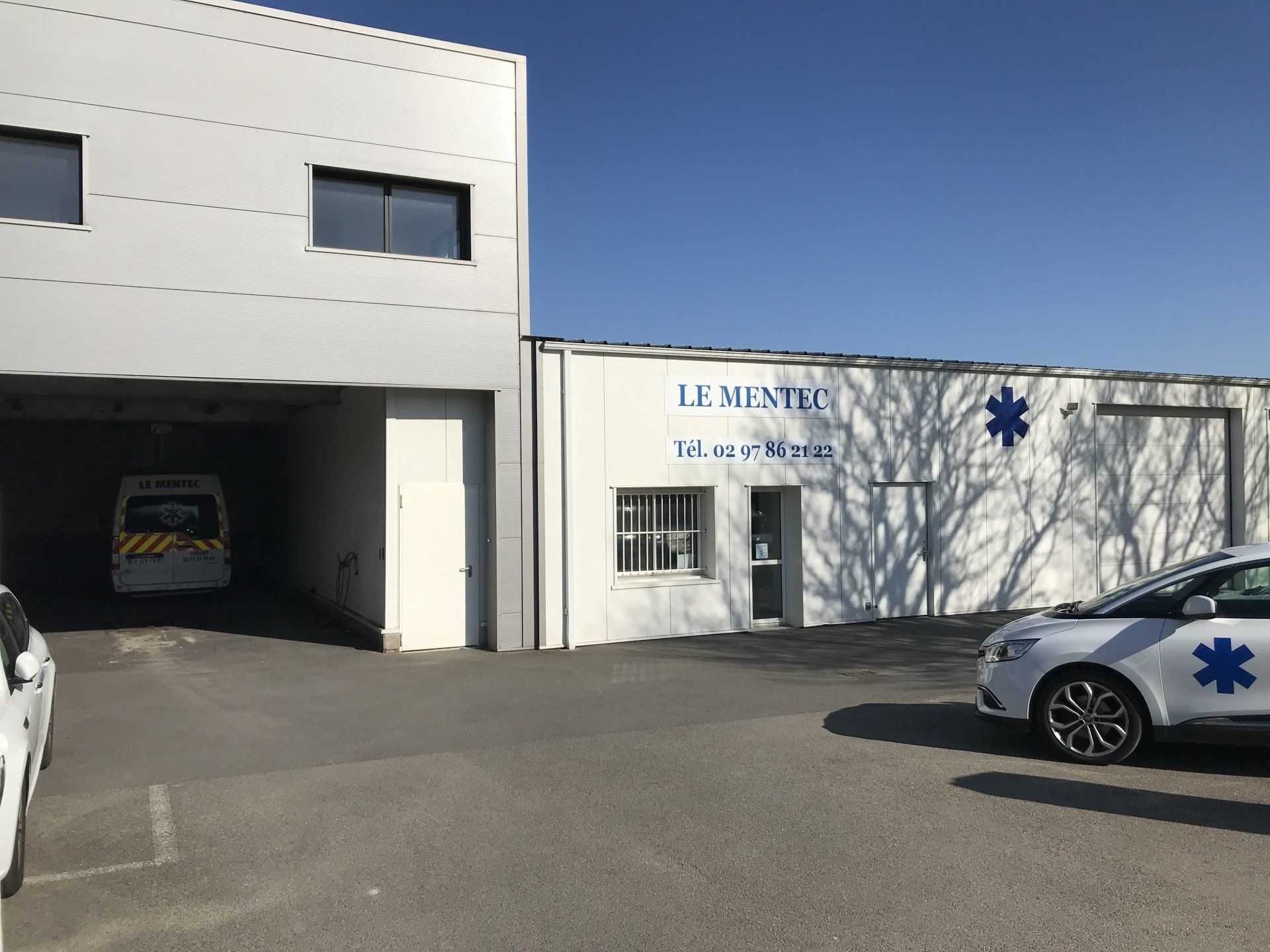 Locaux des Ambulances Le Mentec