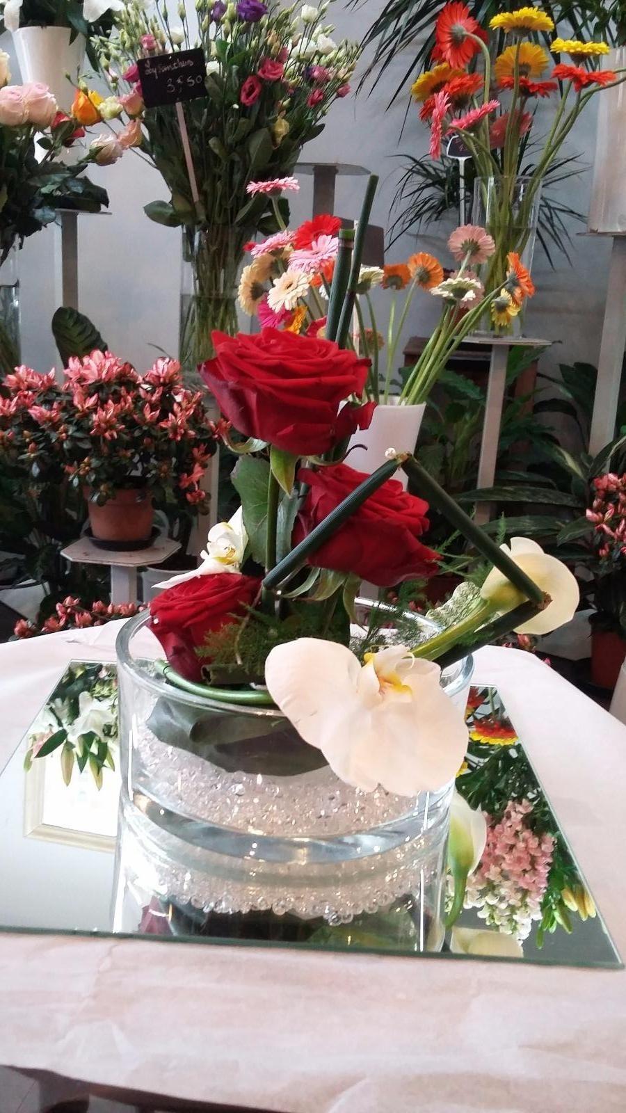 Roses éternelles en hauteur