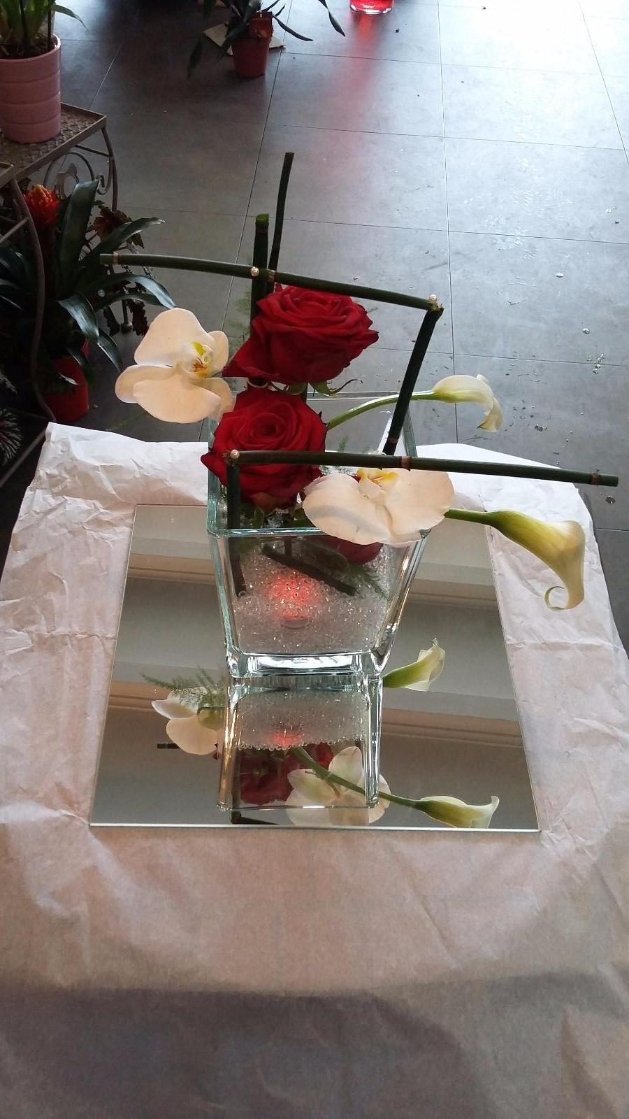 Roses éternelles rouges