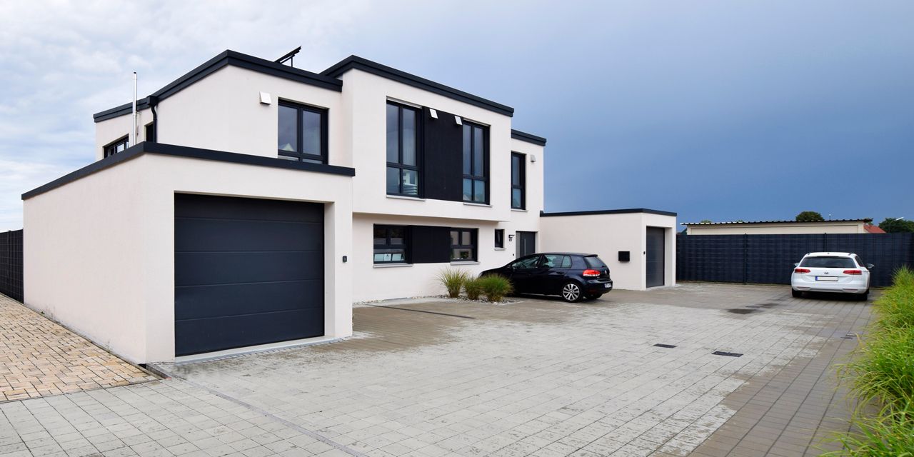 Zeitgemäßes Doppelhaus in Neuburg – modernes Neubauprojekt Zeitgemäßes Doppelhaus in Neuburg – modernes Neubauprojekt