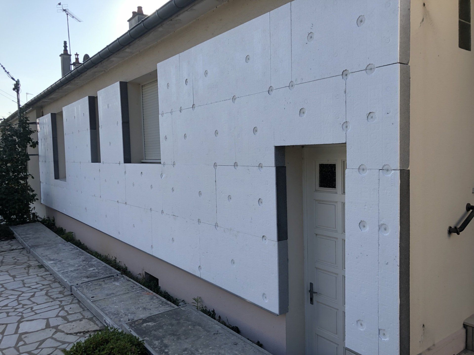 Isolation extérieur avant