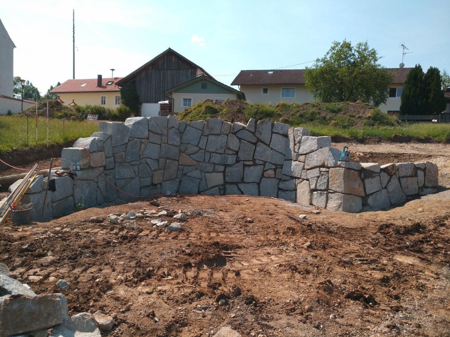 Wand aus Steinevon Anton Neff Tiefbau