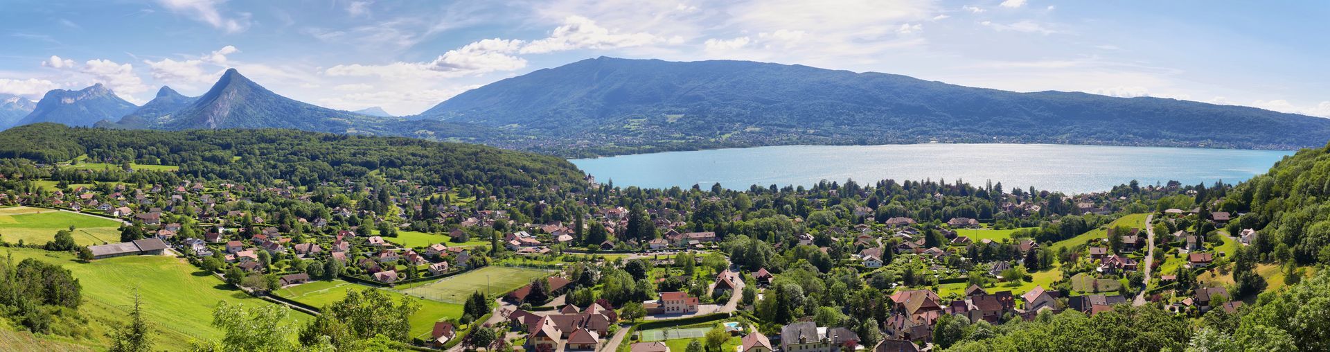 Lac et paysage