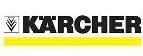 Logotipo de Kärcher en texto negro con una franja amarilla debajo