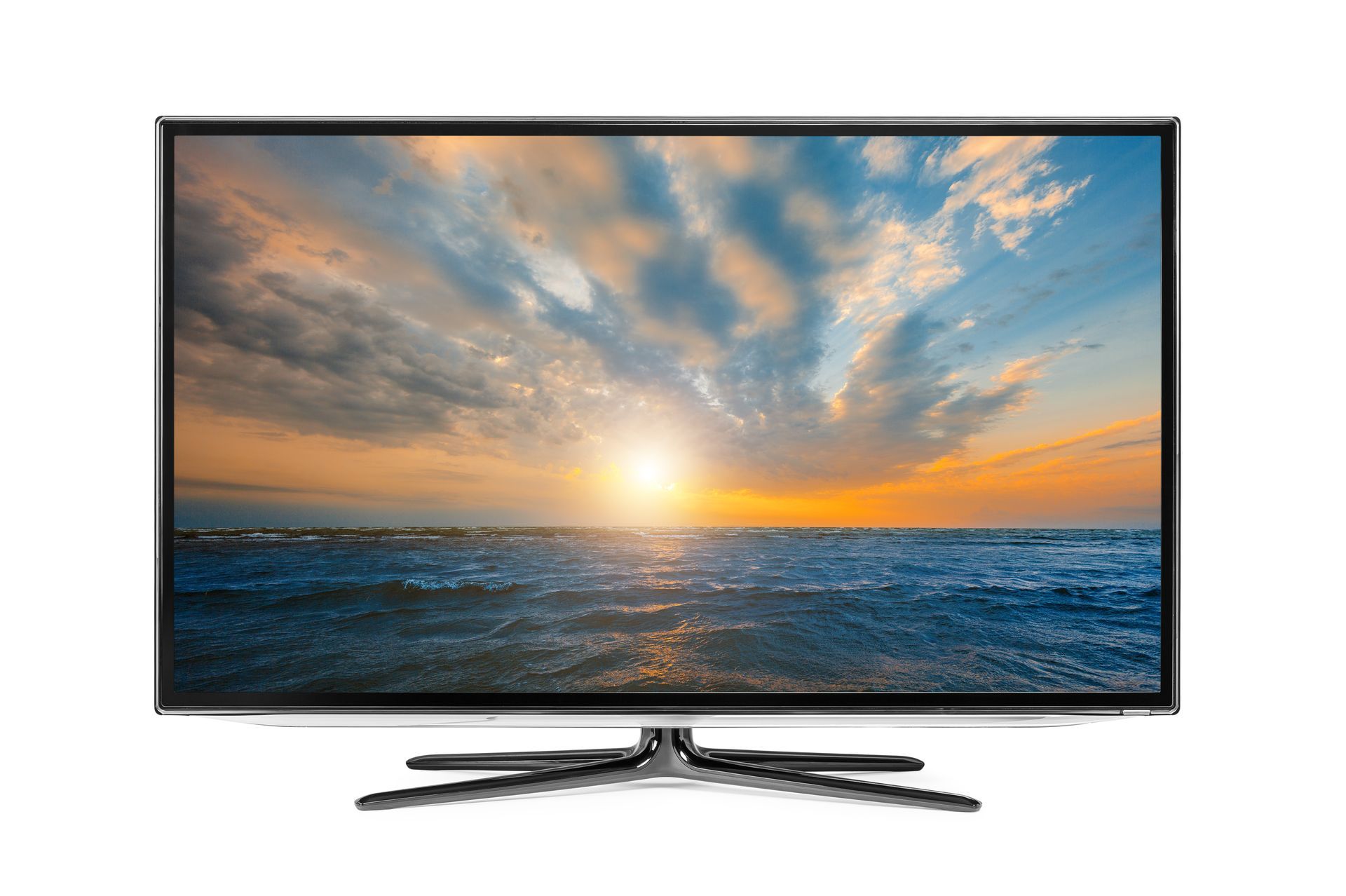 Télévision sur pied