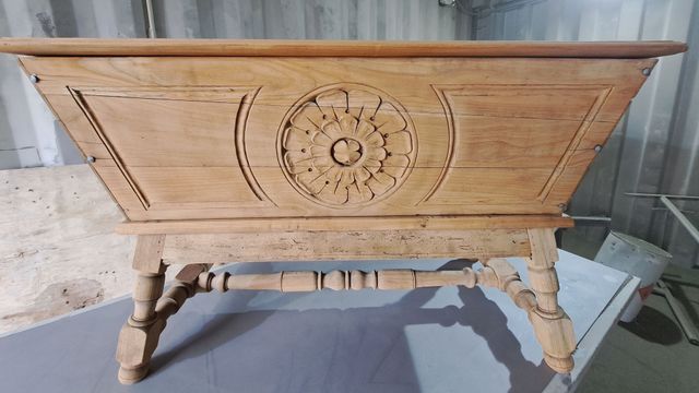Aérogommage de bois à Lyon - Restauration de meubles