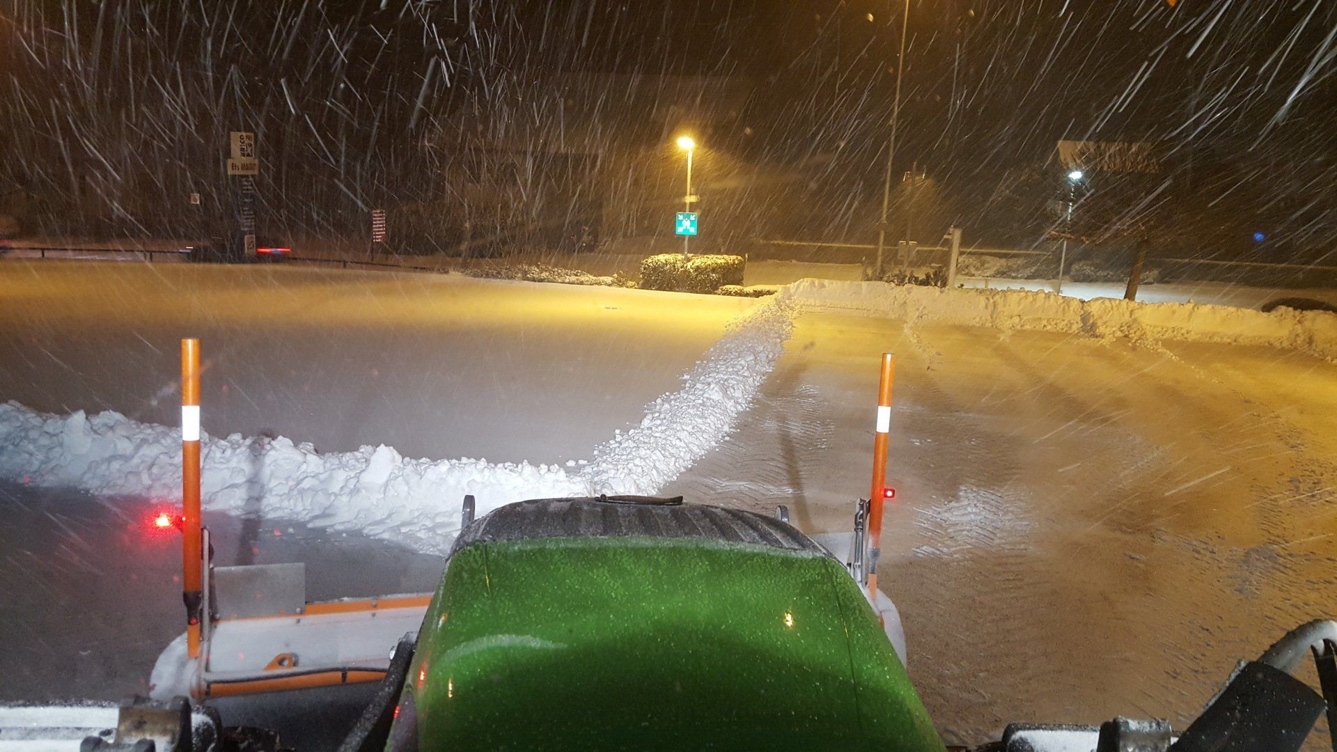 Déneigement dans le Chablais