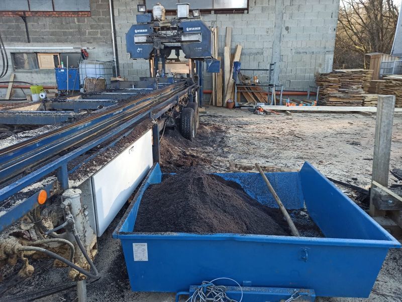 Sägewerk von Tribale Günter Mobiles Sägewerk