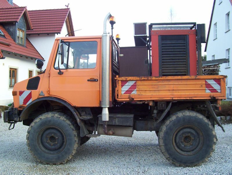 LKW von Tribale Günter Mobiles Sägewerk