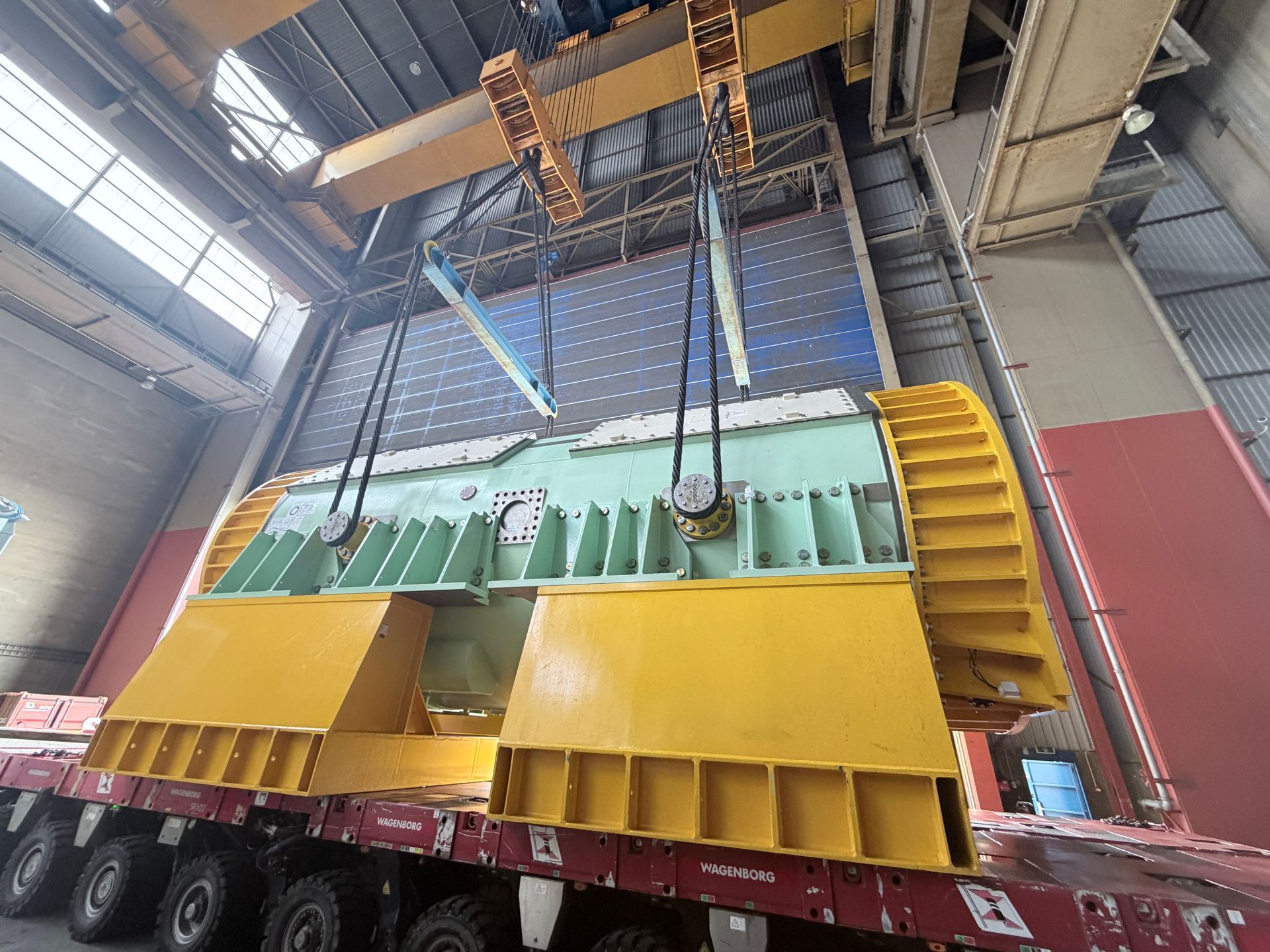 Precision cargo securing and technical lashing in Northern Europe.