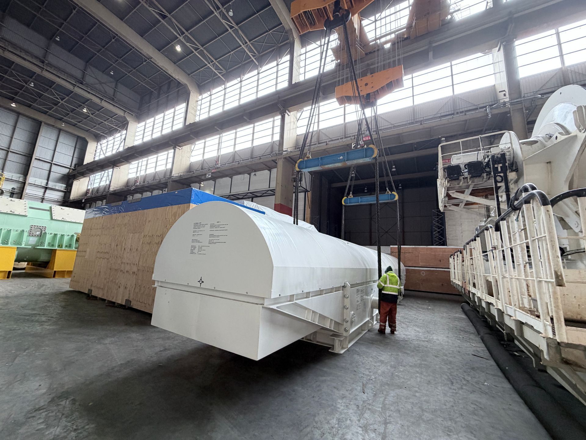 On-site technical supervision for maritime projects in the ARA region.