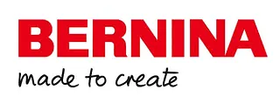 Un logotipo rojo y blanco para Bernina creado para crear.