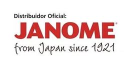 El logotipo de Janome es de Japón desde 1921.