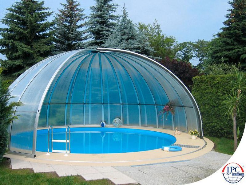 Poolüberdachung