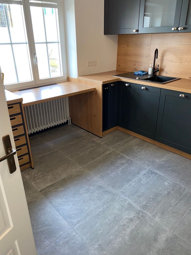 Neue Küche aus Holz