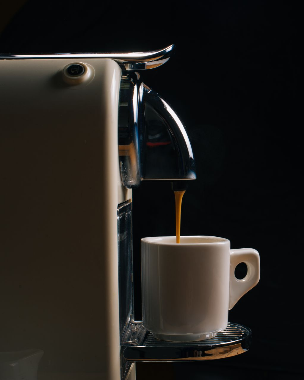 Une machine à expresso.