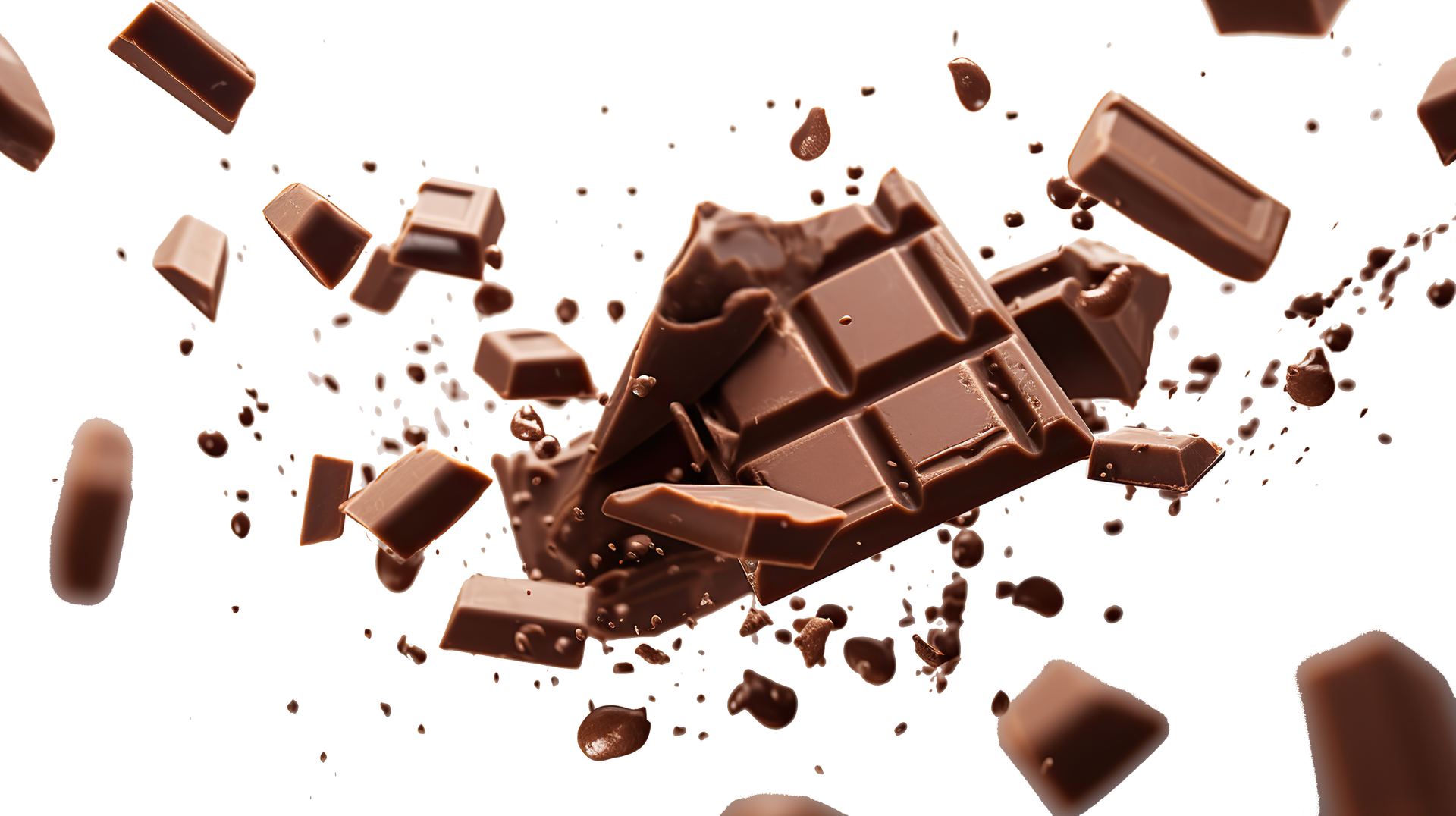 Une tablette de chocolat au lait.