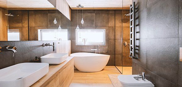 Une salle de bains