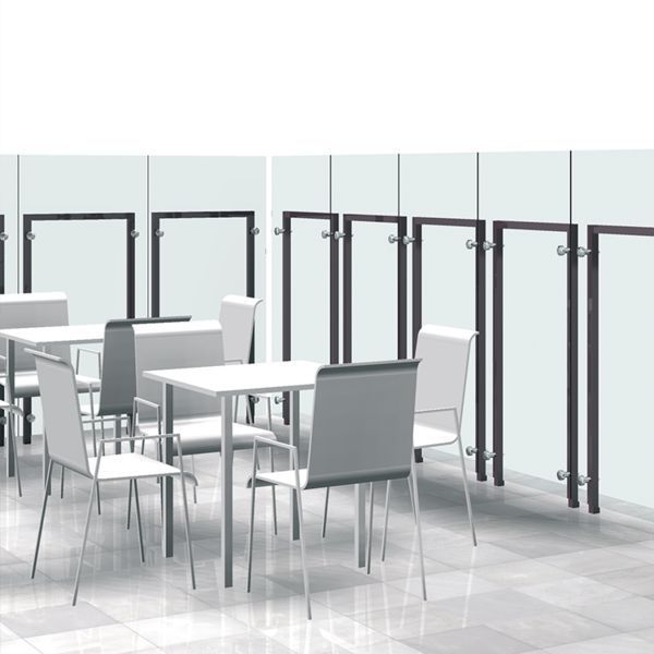 Glastrennnung Sitzgelegenheiten