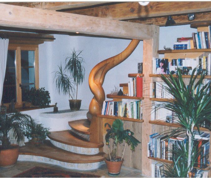 Escaliers en bois - Menuiserie Flückiger - Villars sur fontenais