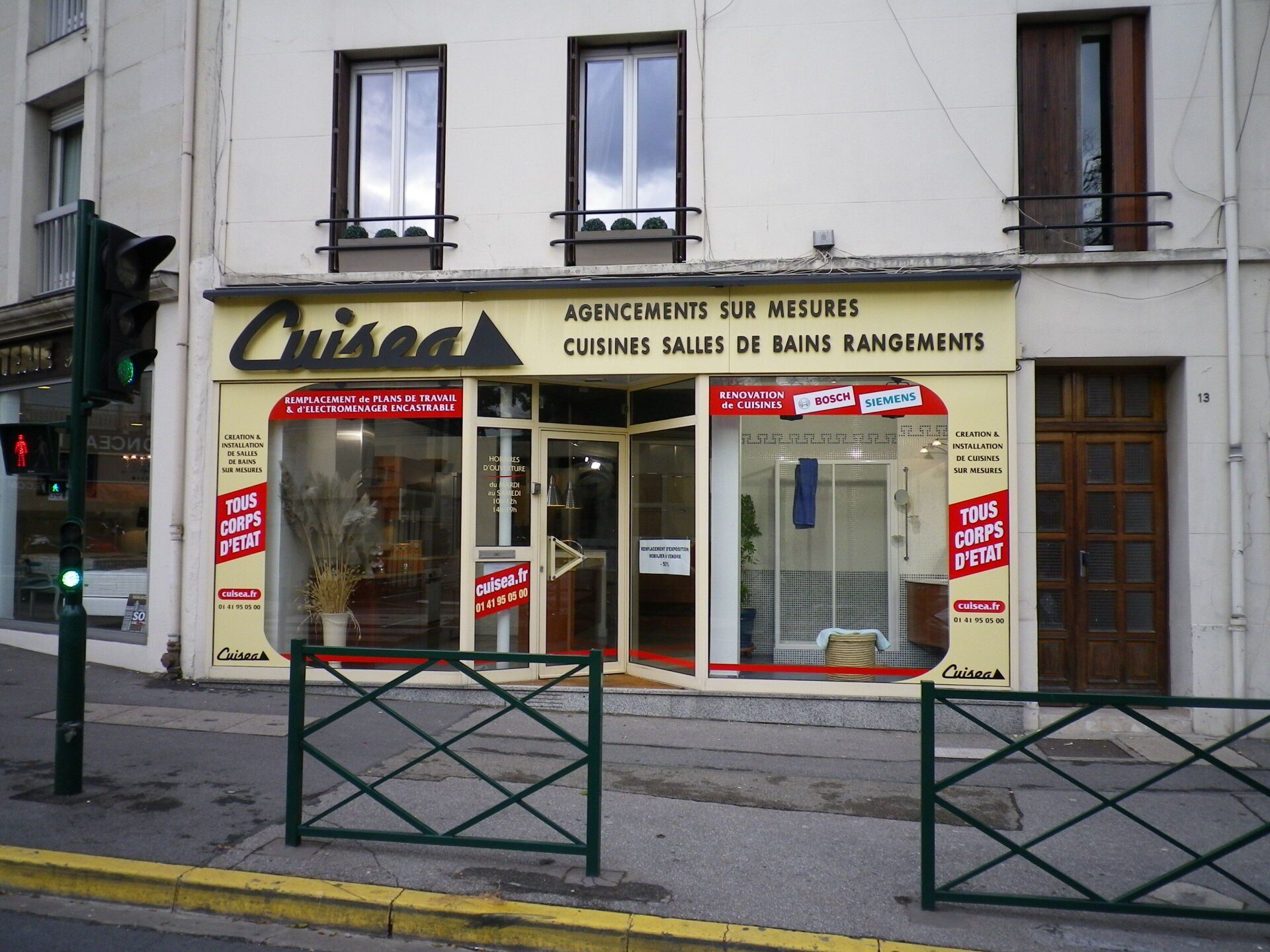 Devanture de Cuisea.