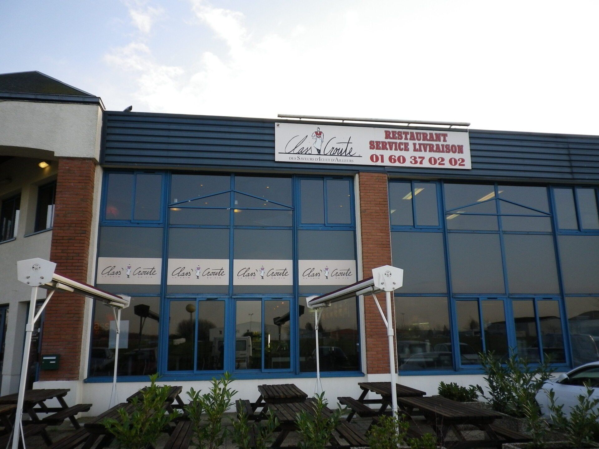 Devanture d'un magasin.