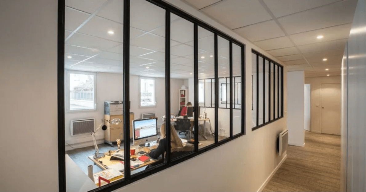Verrière bureau